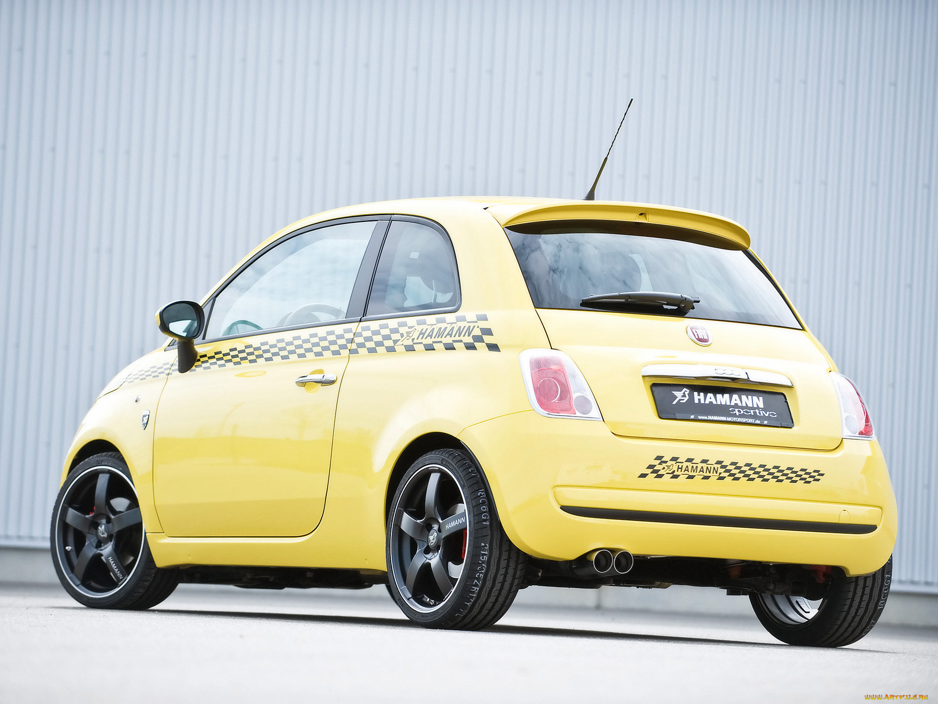 2008, hamann, sportivo, fiat, 500, 